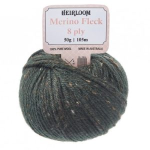 8 ply Merino Fleck