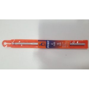 Pony alluminium crochet hooks