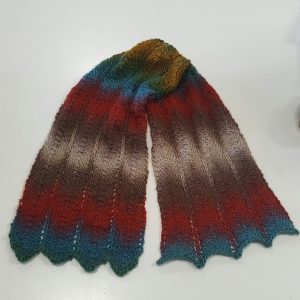 Scarf knitting kit