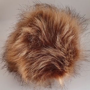 Pompom with press stud 15cm