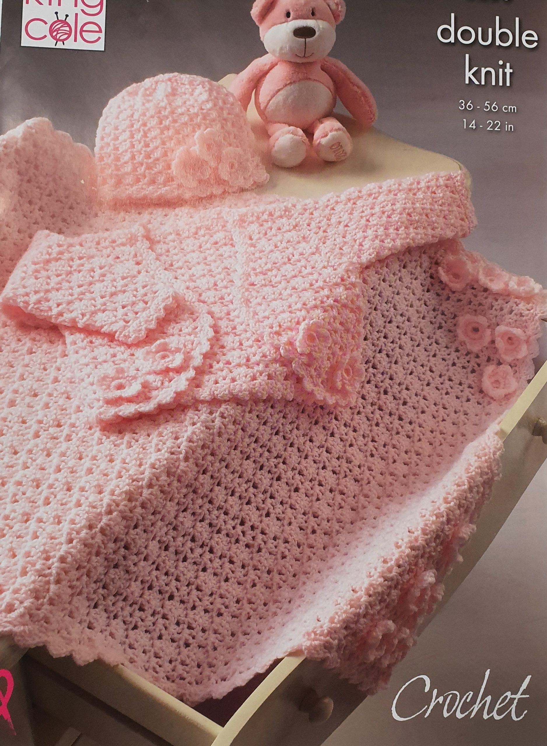 Crochet baby set