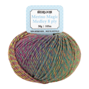 8 Ply Merino Magic Medley