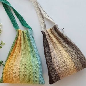 Cotton cake Wrinkle bag