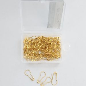 Steel Stitch Markers Box of 100